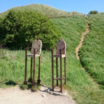 Historické židle na Kap Arkona