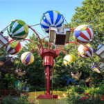 Balonový kolotoč ve Familyparku Neusiedlersee