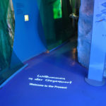 Expozice v Nationalpark-Zentrum Königsstuhl v přírodním parku Jasmund