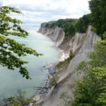 Křídové útesy v přírodním parku Jasmund