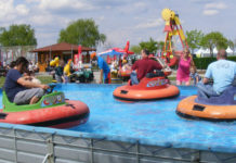 Freizeitpark Podersdorf - jízda na člunech