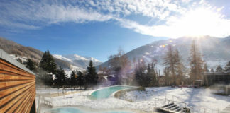 Venkovní bazén Quattro Stagioni v Bormio Terme