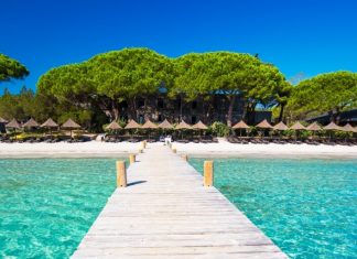 Pláž Santa Giulia u Porto Vecchio