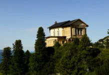 Chata krále Ludvíka II. Bavorského na hoře Schachen