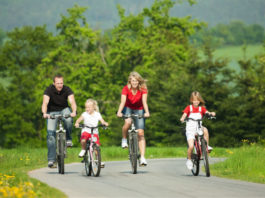 Merano – Bolzano podél řeky Adige Rodina na kolech