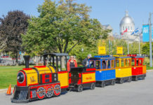 Jízda vláčkem Orient Express Dětský barevný vláček