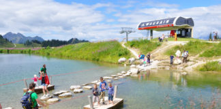 Wagraini’s Grafenberg – zábava v alpské přírodě Wagraini's Grafenberg - jízda na voru