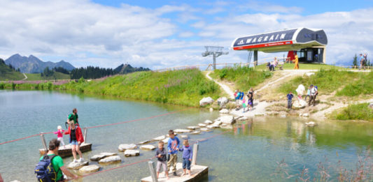Wagraini’s Grafenberg – zábava v alpské přírodě Wagraini's Grafenberg - jízda na voru