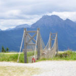 Wagraini's Grafenberg - visutý most přes jezero Grafenbergsee