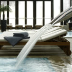 Odpočinková zóna v lázních Merano