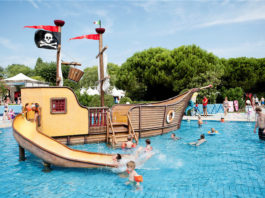 13 nejlepších rezortů s akvaparkem pro děti na Benátské riviéře Camping Ca'Savio