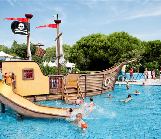 13 nejlepších rezortů s akvaparkem pro děti na Benátské riviéře Camping Ca'Savio