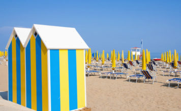 Pláž v Lido di Jesolo