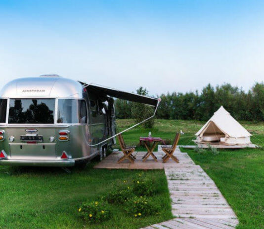 Airstream karavan v Cavallinu