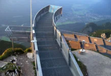 Vyhlídka Alpspix v Bavorsku