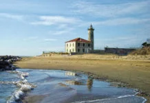 Starý maják v Bibione Starý maják v Bibione