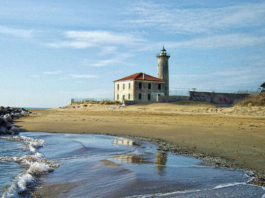 Starý maják v Bibione Starý maják v Bibione