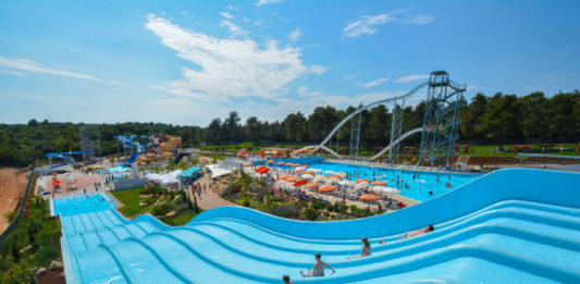 Istralandia – první aquapark na Istrii Tobogány v aquaparku Istralandia