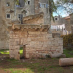 Ruiny římských chrámů v Poreči