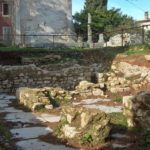 Ruiny římských chrámů v Poreči