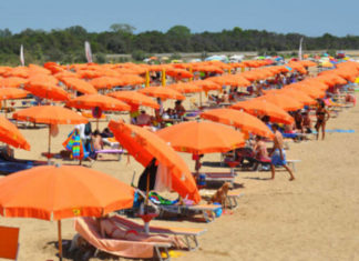La Spiaggia di Pluto – pláž pro lidi i jejich čtyřnohé mazlíčky La Spiaggia di Pluto v Bibione