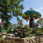 Atrakce Jablečný let (Apfelflug) ve Familyparku Neusiedlersee