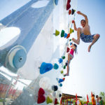 Lezecká stěna v Sonnentherme