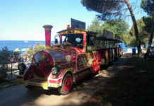 Promenáda do Poreče – pěšky nebo turistickým vláčkem Turistický vláček Poreč