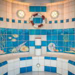 Parní sauna v aquaparku AHOI! RÜGEN v Sellinu na Rujáně