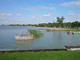 Pláž v Podersdorf am See – nejdelší pláž Neziderského jezera Pláž Podersdorf am See