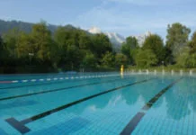 Alpspitz Wellenbad Garmisch-Partenkirchen - venkovní plavecký bazén