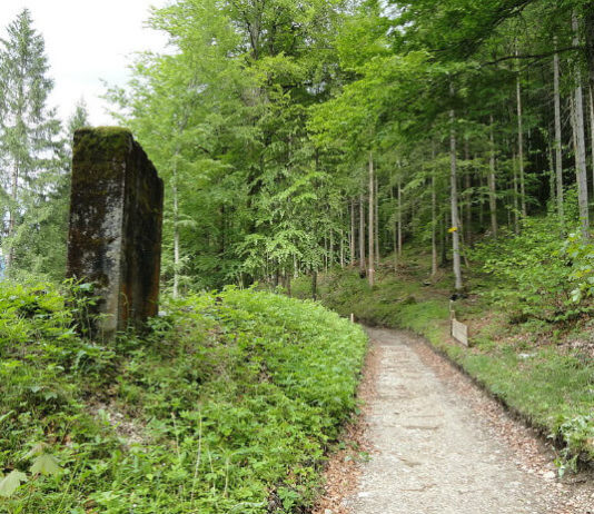 Historická bobová dráha u jezera Riessersee Olympijská bobová dráha u jezera Riessersee