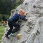 Freizeitpark Aufenfeld - lezecká stěna pro děti