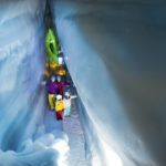Natur Eis Palast Hintertuxer Gletscher - Modrá komora