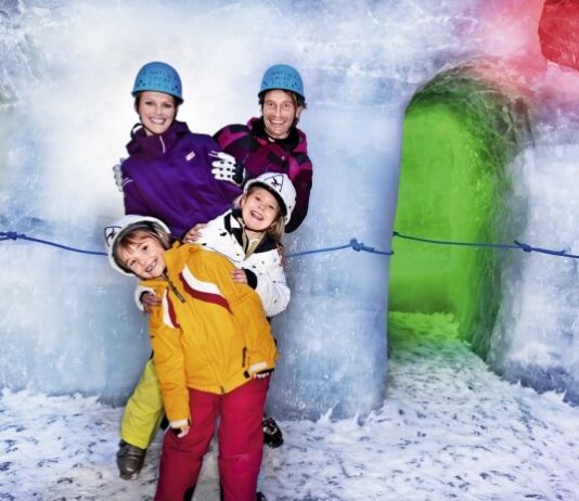 Natur Eis Palast Hintertuxer Gletscher