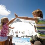 Hintertuc Gletscher - vyhlídková terasa