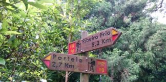 Pěší výlet podél Levada do Furado Levada do Furado