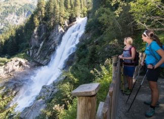 Krimmelské vodopády - vyhlídková platforma