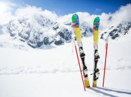 Předvánoční lyžování