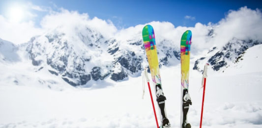 Předvánoční lyžování