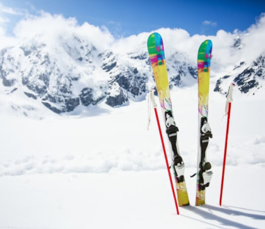 Předvánoční lyžování