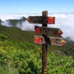 Cesta na Pico Ruivo - rozcestí PR1.1 a PR1.2