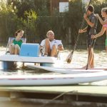 Pláž Neusiedl am See - vodní sporty