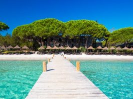 Pláž Santa Giulia u Porto Vecchio