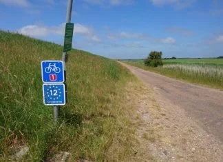 Ostrov Rømø na kole Ostrov Rømø na kole