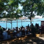 Přístav v Barceloně - restaurace