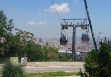 Telefèric de Montjuïc - lanovka na kopec Montjuïc