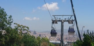 Telefèric de Montjuïc - lanovka na kopec Montjuïc
