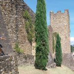 Florentské hradby podél Via di Belvedere