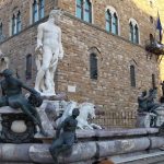 Neptunova fontána na Piazza della Signoria